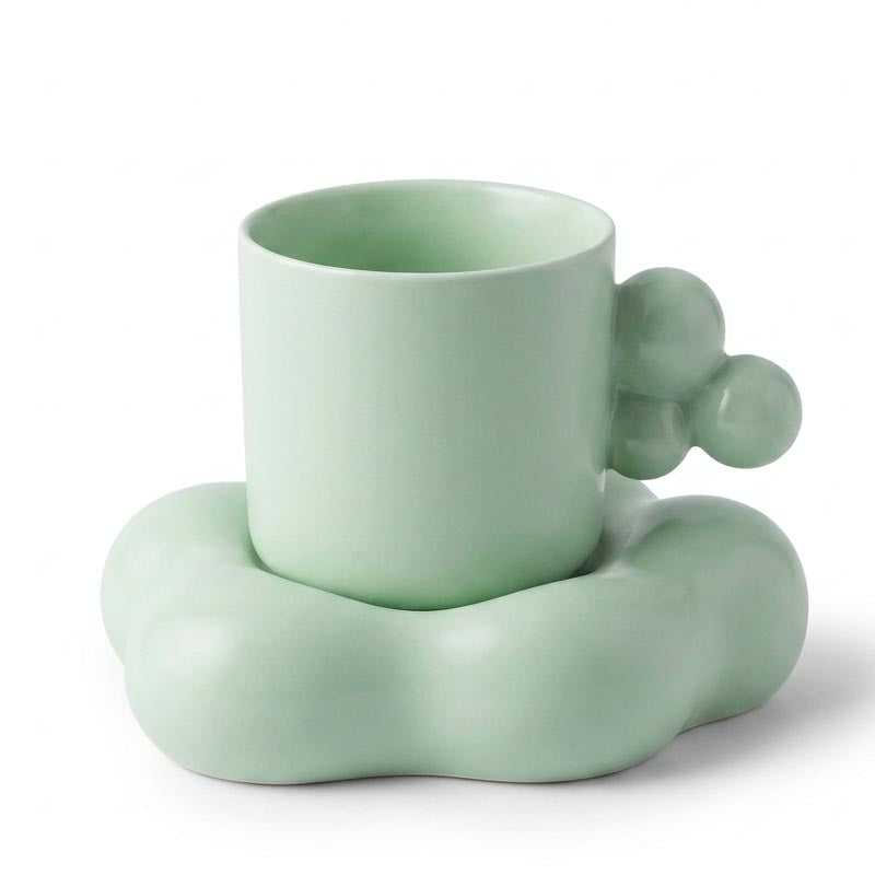 Aesthetic Mug & Saucer Set