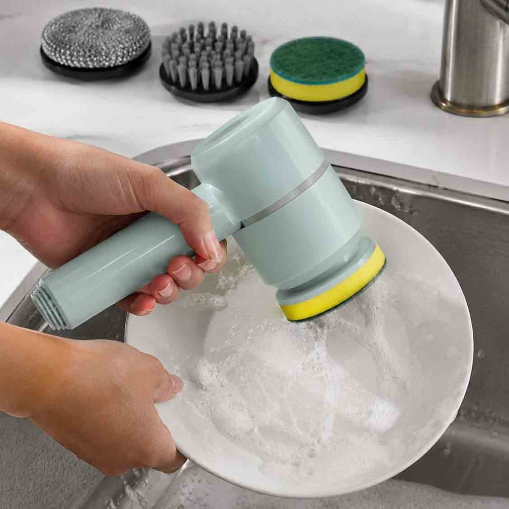 5-in-1 Cordless Electric Cleaning Brush
