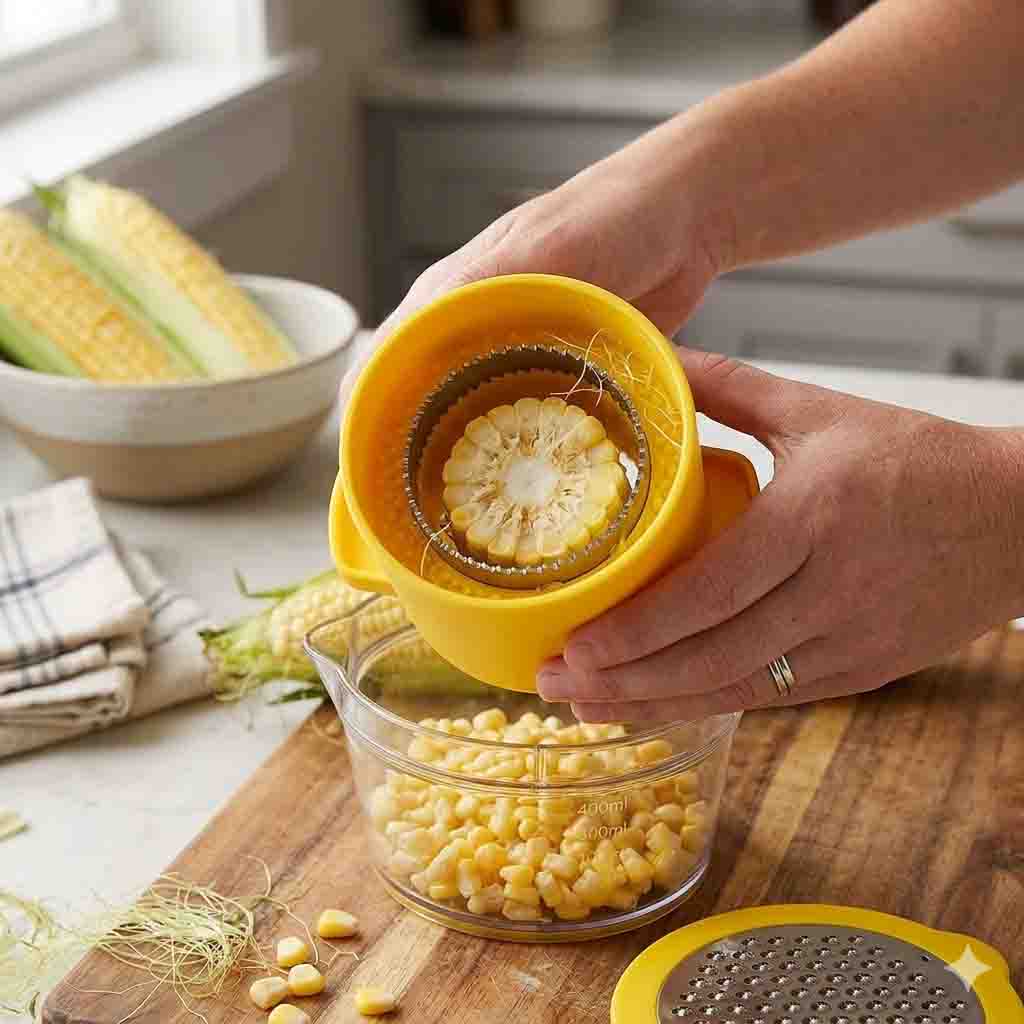 Corn Stripper & Kernel Remover