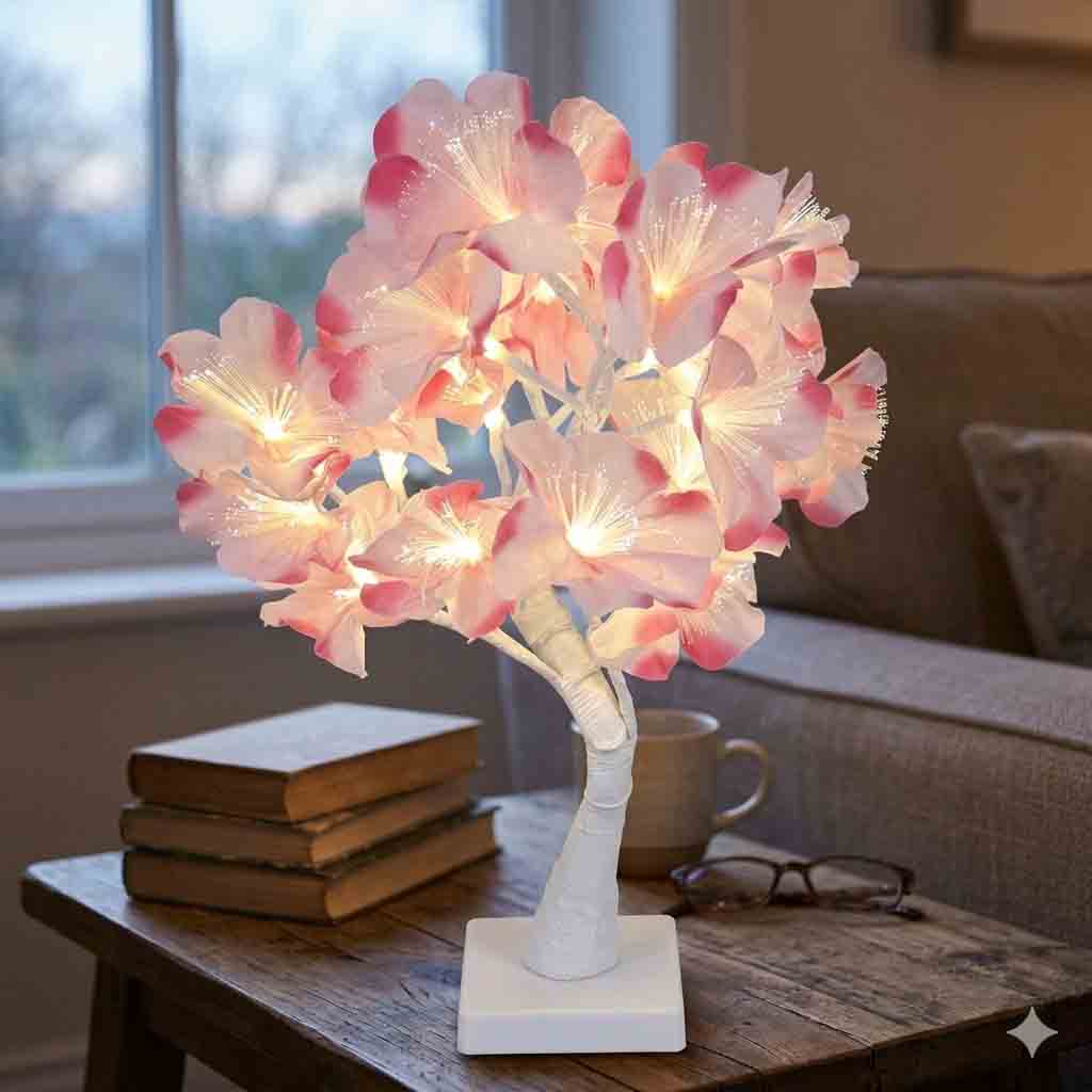 Decorative Fiber Optic Plant Lamp