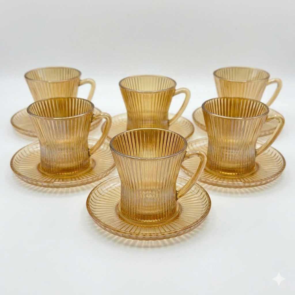 Modern Tea Cup Set | 1/2 dozen