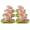 Exceptional Flamingo Coffee Cup Set | 1/2 dozen
