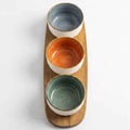 Aesthetic Ceramic Multi-Colored Bowls Set