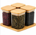 Glass Kitchen Canister Set