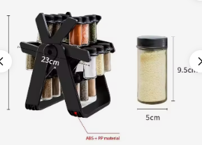 Space Saver Spinning Spice Rack